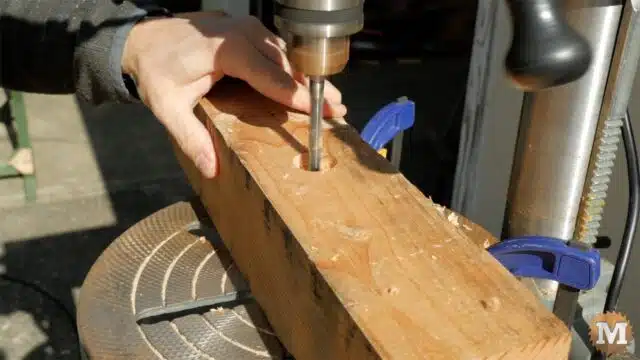 supports on drill press