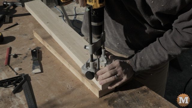 a drill guide is a good alternative to a drill press