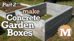 Make Concrete Raised Garden Beds part 2 of the series