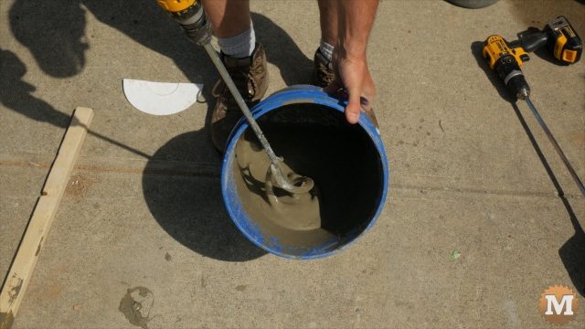 Well blended smooth cement slurry
