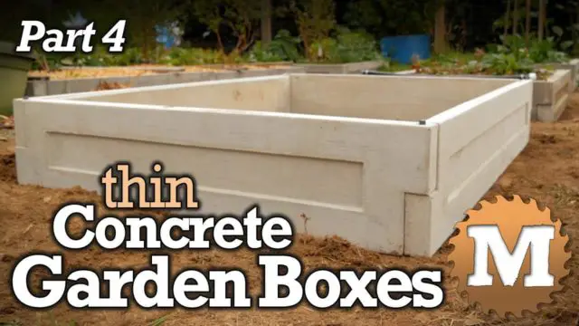 thin CSA Concrete Garden Box Plans - MAN about TOOLS