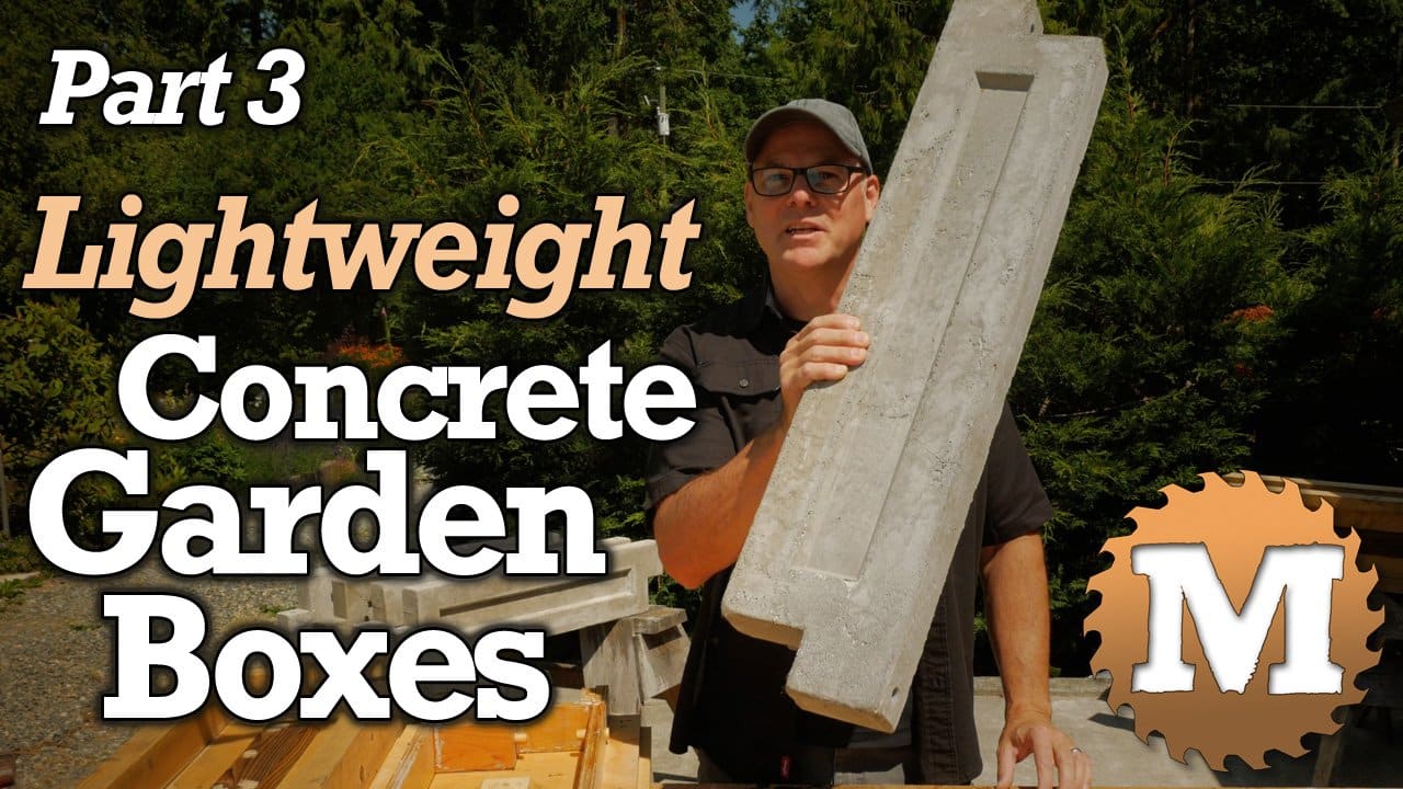 YouTube Thumbnail Lightweight Concrete V1 - MAN about TOOLS