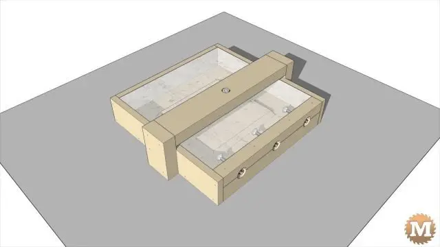 Animated assembly of the outdoor CSA concrete and wood garden bench