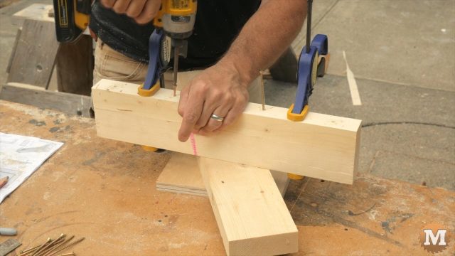 standard framing lumber for concrete form parts