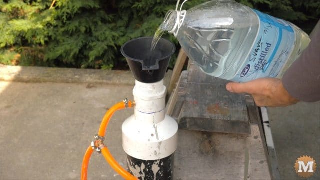 adding shampoo dilution to the foammate chamber