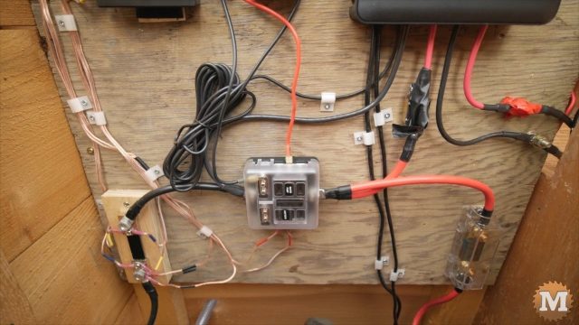 solar controller layout for off-grid rainwater drip irrigation garden system