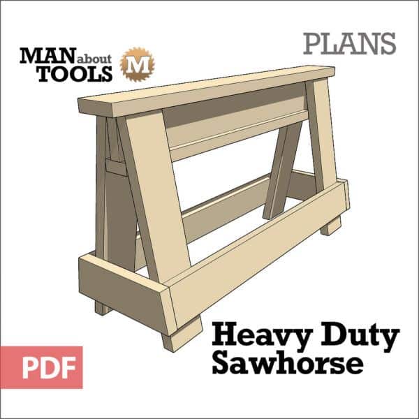 Heavy-Duty Sawhorse Plan
