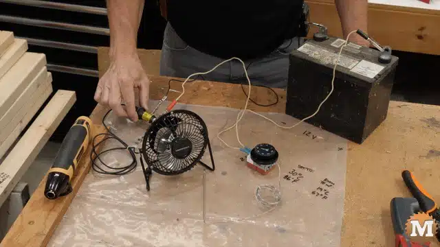rv fan thermostat test wiring