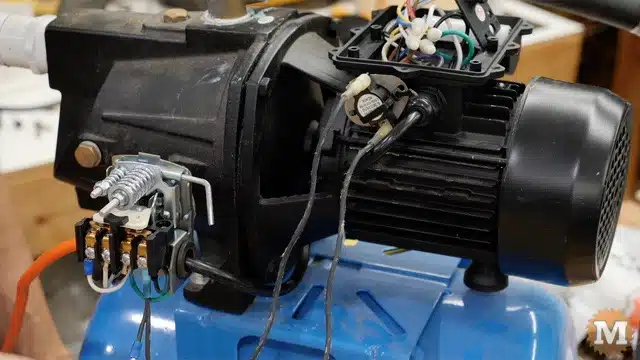 1/2 hp Shallow Well Pump with wiring exposed