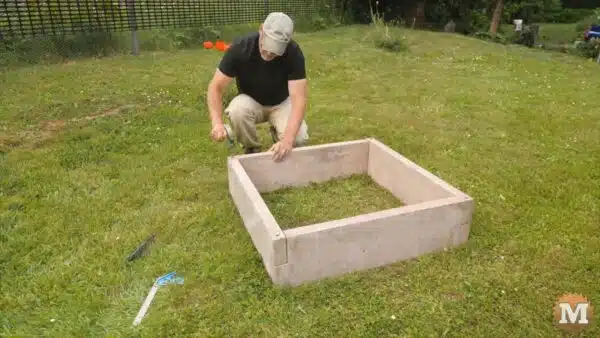 Concrete Garden Box Simple Form.81509